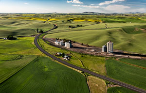 Palouse from the air